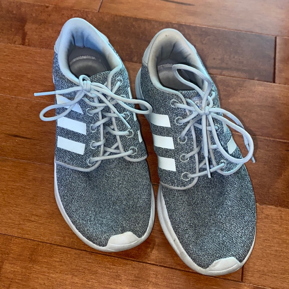 Adidas Cloudfoam QT Racer Shoes, Size 7 Women’s